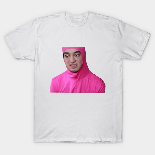 Pink guy outlet t shirt